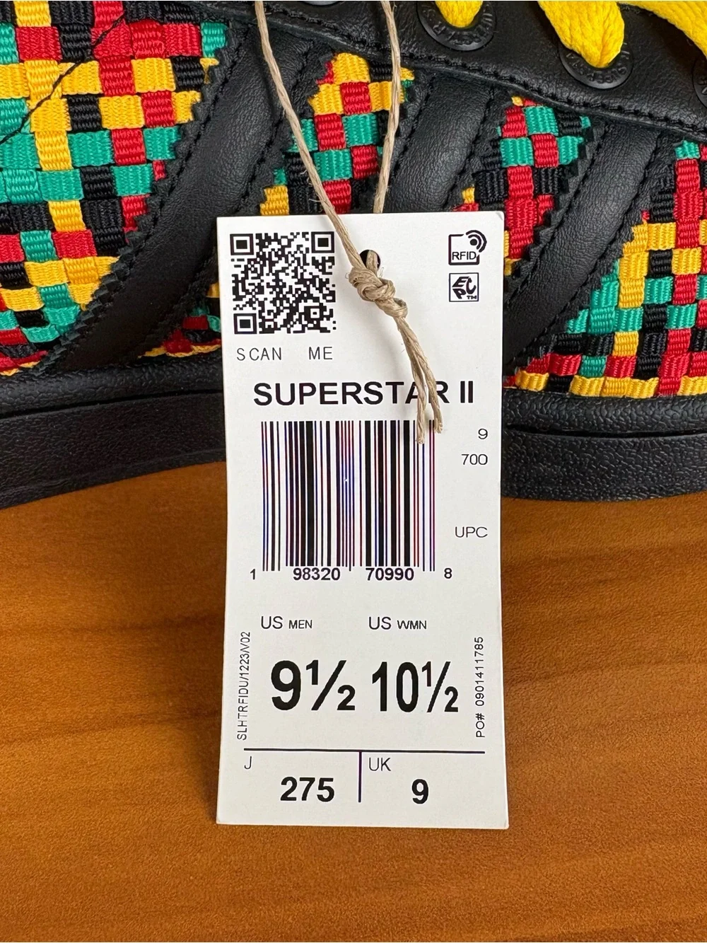 Adidas Superstar II x Bob Marley Jamaica
